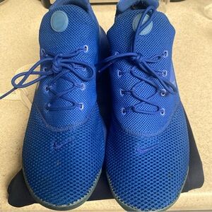 Nike Men's Vibrant Blue Mesh Sneakers